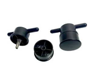 Душевой уголок Triton Вента Щ0000057857 80x80 см профиль чёрный стекло прозрачное